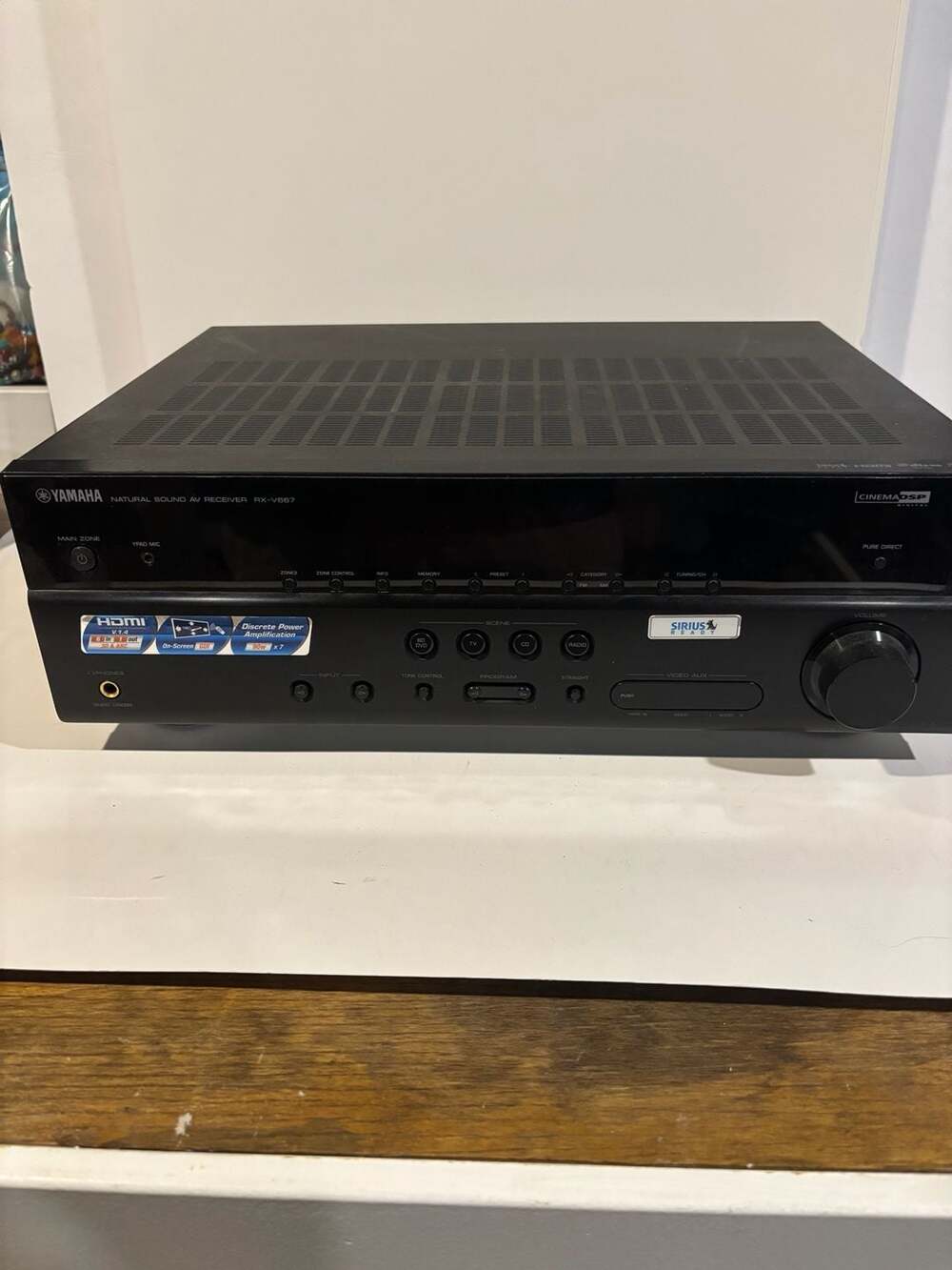 Yamaha Natural Sound AV Receiver RX-V667